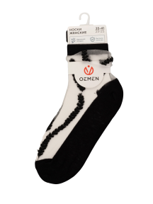 Женские ажурные носки Oemen, 1810, ЧЕРНЫЕ